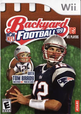 Backyard Football '09 box cover front